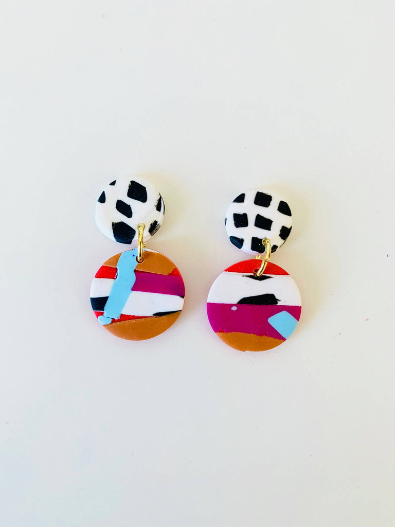 Cruella - Mini Earrings with Dotted Stud