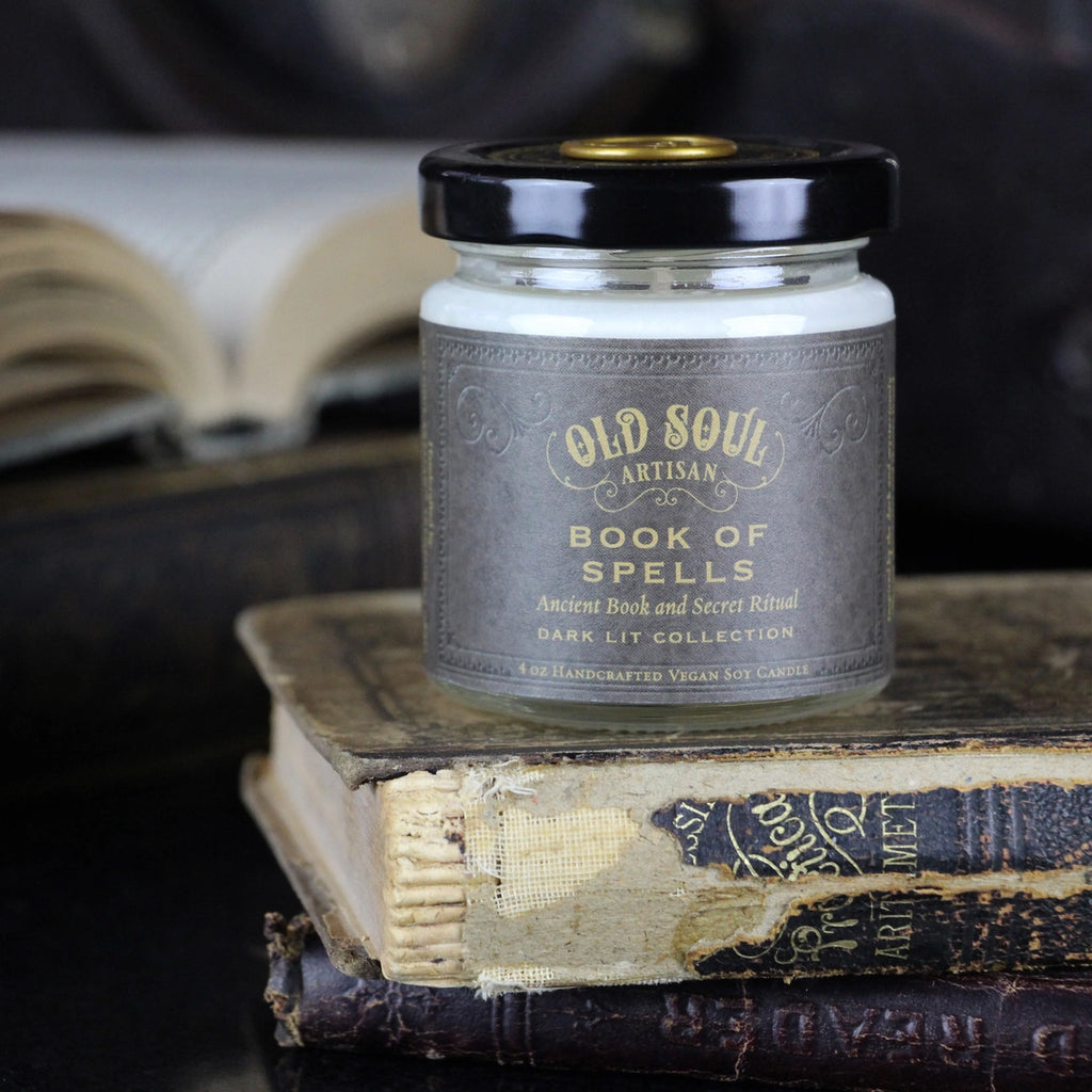 4 oz Book Of Spells Soy Candle