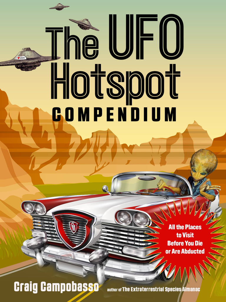 The UFO Hotspot Compendium (50 B&W Photos)