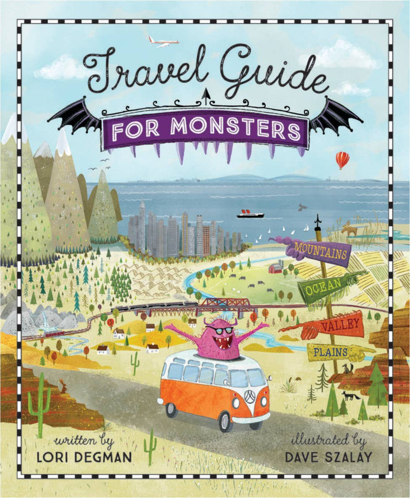 Travel Guide for Monsters Children's (Picture Book)