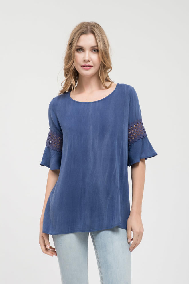 Lucy Lace Sleeve Tunic