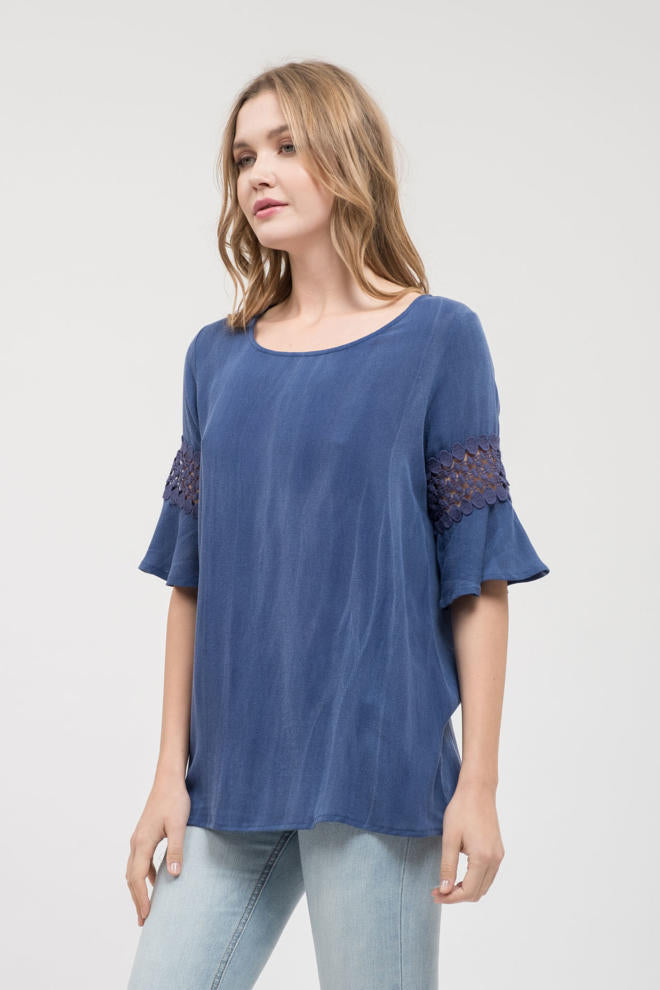 Lucy Lace Sleeve Tunic