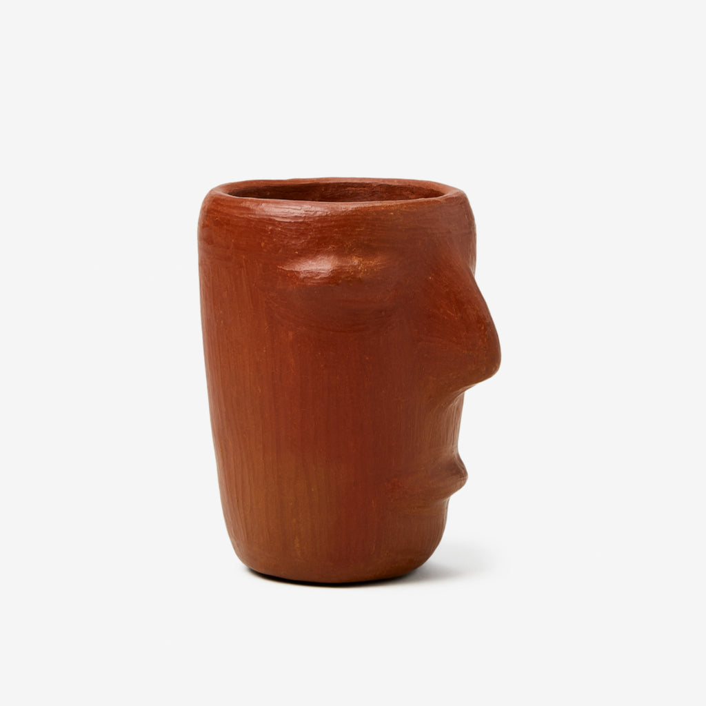Red Clay Faces Mezcal Shot Glasses (4 Pack)