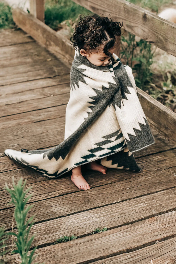 Tsachila Baby Blanket - Ash